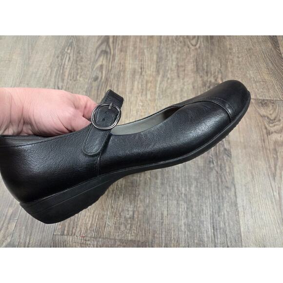 Dansko Shoes Fawna Black Leather Slip-On Mary Jane Size 40 - US 9-9.5 - Picture 6 of 8